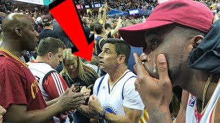 I CRIED AT THE CAVS GAME WARRIORS AND CAVS FANS GET HEATED Cavaliers Vs Warriors Game 3 [upl. by Ryun]