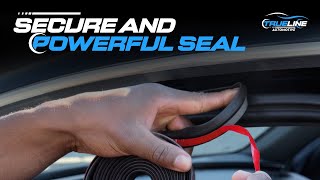 Windshield Weather Stripping  13 Feet Door Rubber Seal  Trunk Molding Seal  Universal EASY DIY [upl. by Roice]