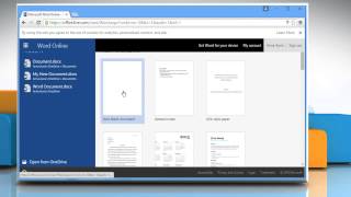 How to use Microsoft® Word Online  Tutorial Part 1 [upl. by Adelbert]