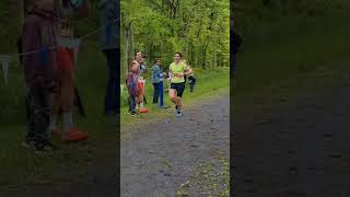 Lacey Wallace wins the 2024 Mountain Railroad Half Marathon [upl. by Pavlov]