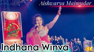 Indhana Winva  Garba Queen  Aishwarya Majmudar  Borivali W Mumbai  2024 Day03 [upl. by Nahtanohj566]