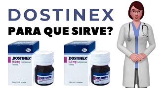 DOSTINEX que es y para que sirve dostinex como usar dostinex 0 5 mg [upl. by Atina]