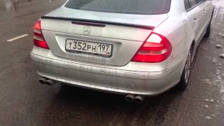 E320 CDI Sport exhaust [upl. by Lletnahc]