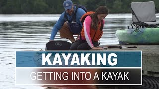 How to Get Into and Out of a Kayak Smoothly and Safely [upl. by Nylavad]