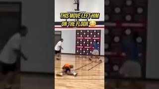 THE CRAZIEST ANKLE BREAKER OF 2024😳 basketballhighlights basketball anklebreakers [upl. by Cooe]