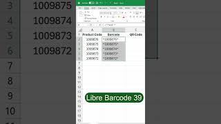 Generate Barcodes amp QR Codes in Excel FAST [upl. by Anerul]