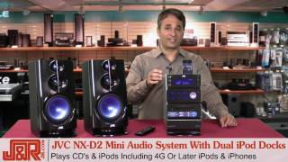 JVC NXD2 Mini Audio System  Review [upl. by Kordula563]