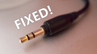 How to fix a broken headphone jack [upl. by Annohsak]