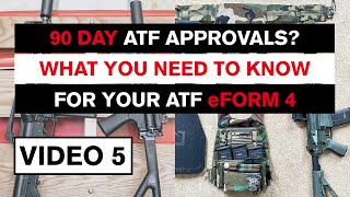 ATF eForm 4 Fastest Way To Get A Suppressor eFile For Your Silencer [upl. by Drobman]