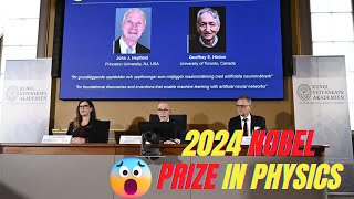 Nobel Prize 2024 AI Pioneers John Hopfield amp Geoffrey Hinton Win Physics Award [upl. by Eiclehc446]