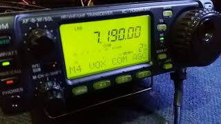 71 Icom IC 706mk2g [upl. by Kelton]