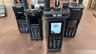 Comparing the BKR9000 VP8000 APX8000 and XL200 all band radios Pros and cons [upl. by Eidolem]