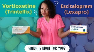 Escitalopram vs Vortioxetine A comparison of two antidepressants [upl. by Atnauqal]