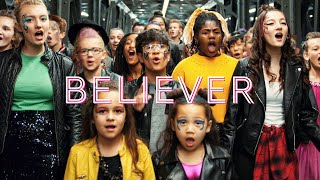 Imagine Dragons  Believer  One Voice Childrens Choir  Kids Cover Official Music Video [upl. by Eduino922]