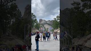 Mount Rushmore Monument history nationalanthem mtrushmore sturgismotorcyclerally sturgis [upl. by Kissie]