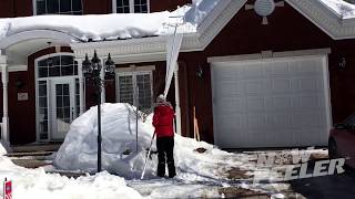 La pelle à toiture SnowPeeler assemblée par une fille de 15 ans [upl. by Kanya]