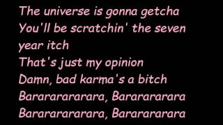 Ida Maria Bad Karma Lyrics [upl. by Yluj]