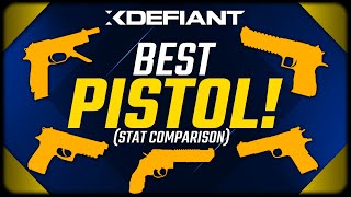 What is the Best Pistol in XDefiant  Full Sidearm Stat Comparison [upl. by Nabal476]