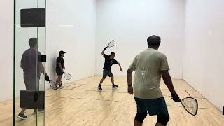 Crossroads OC racquetball doubles July 16  2024 [upl. by Soracco]