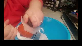 Slicing tomatoes the OXO Good Grips Mandoline Slicer reviewed by Ericka [upl. by Llacam563]