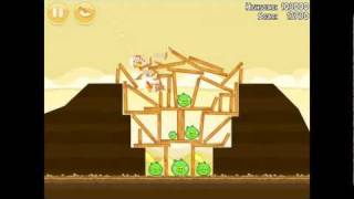 Angry Birds Mighty Hoax 517 Walkthrough 3 Star [upl. by Dworman]