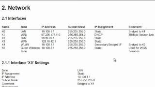 AutoDoc  SonicWALL Configuration Documentation [upl. by Gertie]