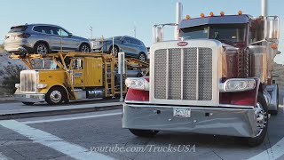 Big Trucks spotted in Arizona watch a variety of vehicles big and small Trucks Spotting USA [upl. by Imot183]