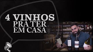 4 VINHOS BÁSICOS PARA TER EM CASA [upl. by Mooney]