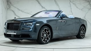 2023 RollsRoyce Dawn Black Badge  Darkest Tungsten  Walkaround amp Interior [upl. by Aerdnak]