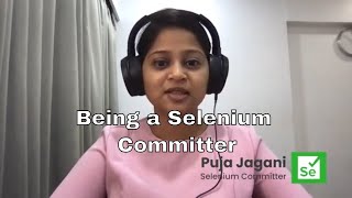 Being a Selenium Committer  Puja Jagani explains [upl. by Elleivad813]