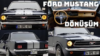 FORD MUSTANG DÖNÜŞÜMLÜ TAUNUS  Proje Herkesin gözü bu araçta mustang taunus ford edizburak [upl. by Lorelie645]