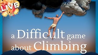 A Difficult Game About Climbing  Coop Couch Live [upl. by Annairba295]