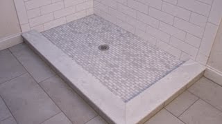 Large Subway Ceramic Tile Bathroom [upl. by Maillij]