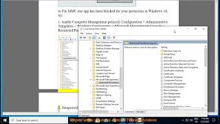 Fix mmcexe app has been blocked for your protection error in Windows 10 [upl. by Nalac]