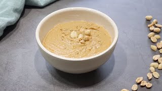 MANTEQUILLA DE CACAHUETE en THERMOMIX Monsieur Cuisine y otros robots SALUDABLE Y DELICIOSA [upl. by Decato]