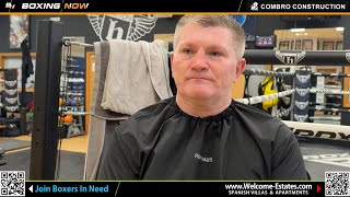 NEW RICKY HATTON MBE HEARTFELT MESSAGE TO SON BIG 4 TITLE MANCHESTER SHOW NEXT WEEK amp FURY USYK 2 [upl. by Eitnom]