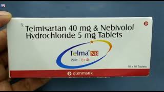 Telma NB Tablet  Telmisartan amp Nebivolol Hydrochloride Tablets  Telma NB Tablet Uses Dosage [upl. by Capps]