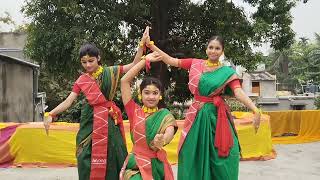 Aji dokhino duar ll Sounak Chottopadhyay ll dancecover dance holi dolyatra rabindranritya [upl. by Sinclare751]