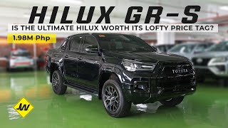 2022 Toyota Hilux GRS WalkAround Worth the extra cost over the Conquest 4x4 [upl. by Garibull414]