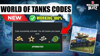 WORLD OF TANKS BLITZ CODES 2024 ✅ WOTB CODES  WOT BLITZ CODE [upl. by Azeel815]