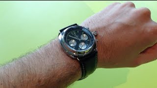 Alpha Radomir Chronograph Watch Review [upl. by Anabel181]