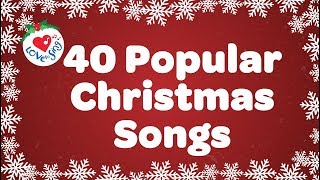 Top 40 Popular Christmas Songs and Carols Playlist  Over 90 Minutes 🎅 [upl. by Betz844]