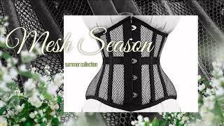 Mesh Underbust Curvy Corset [upl. by Lain]