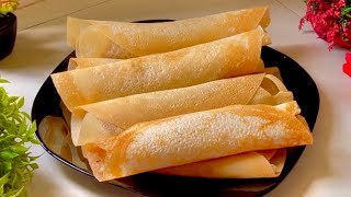 মচমচে শাহী পাটিসাপটা পিঠা Crispy Patishapta Pitha  চালের গুঁড়ার ক্ষীরসা পাটিসাপটা পিঠা রেসিপি [upl. by Eornom]