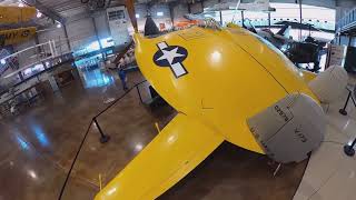 Vought V173 Flying Pancake WalkAround Frontier of Flight Museum [upl. by Rivalee466]