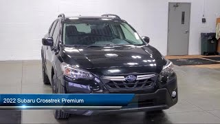 2022 Subaru Crosstrek Premium Sport Utility Akron Canton Wadsworth Cuyahoga Falls Green [upl. by Nosyarg851]