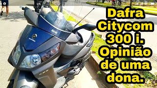 Dafra Citycom 300i é boa Opinião da dona [upl. by Killion]