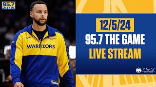 No Steph No Draymond No CMC No Bosa No Trent No JP Mason No Aiyuk  957 The Game Live Stream [upl. by Rea]