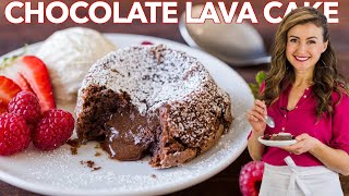 How to Make Chocolate Lava Cakes Recipe  Molten Chocolate Cake [upl. by Yrrep310]