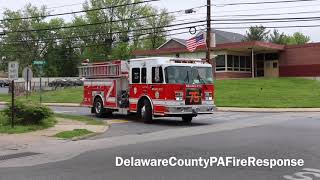 Briarcliffe Fire Company Engine 75 responding reduce speed [upl. by Fitz]